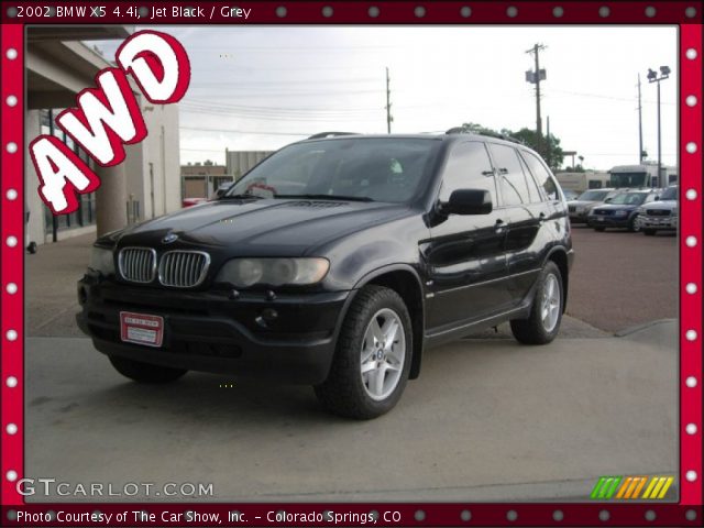 2002 BMW X5 4.4i in Jet Black