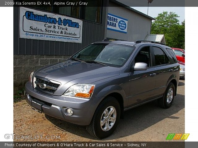 2009 Kia Sorento EX 4x4 in Alpine Gray