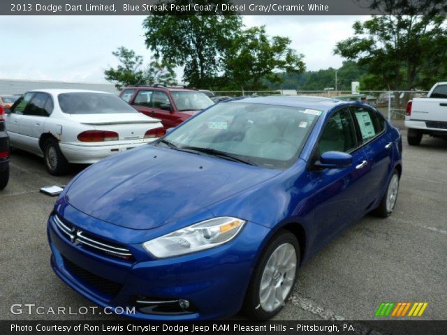 2013 Dodge Dart Limited in Blue Streak Pearl Coat