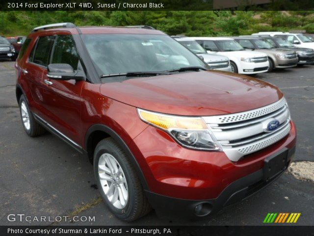 2014 Ford Explorer XLT 4WD in Sunset
