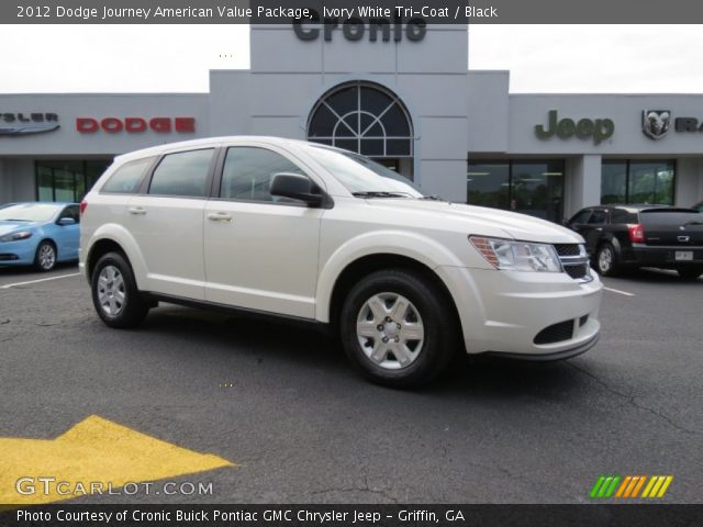 2012 Dodge Journey American Value Package in Ivory White Tri-Coat