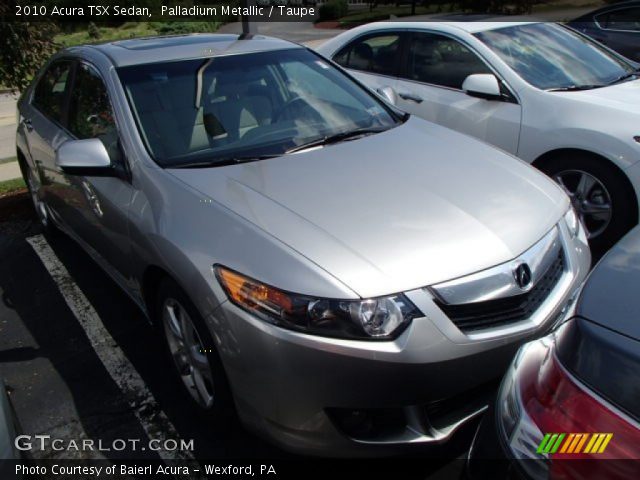 2010 Acura TSX Sedan in Palladium Metallic