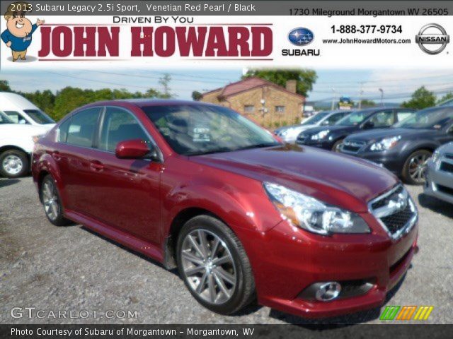 2013 Subaru Legacy 2.5i Sport in Venetian Red Pearl