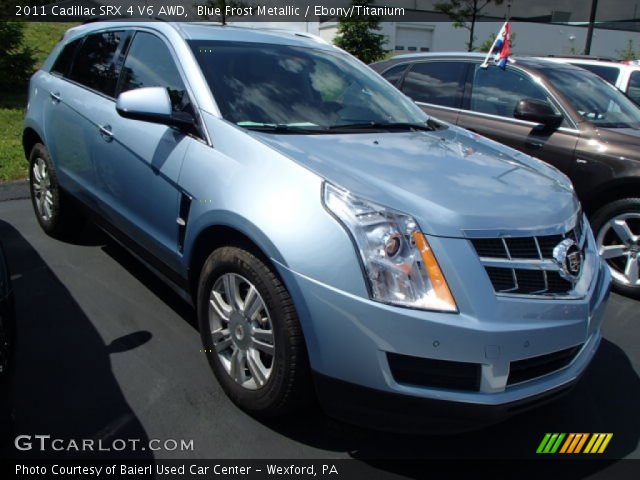 2011 Cadillac SRX 4 V6 AWD in Blue Frost Metallic