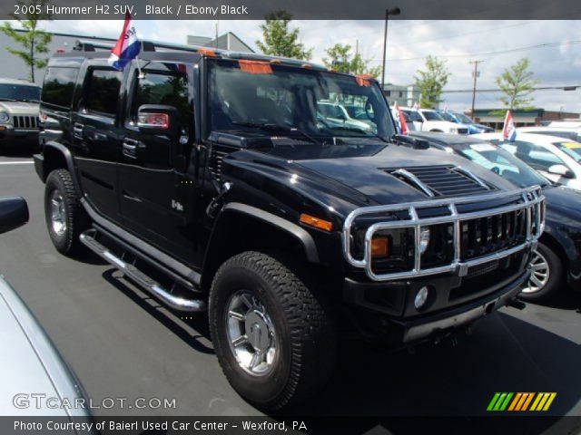 2005 Hummer H2 SUV in Black