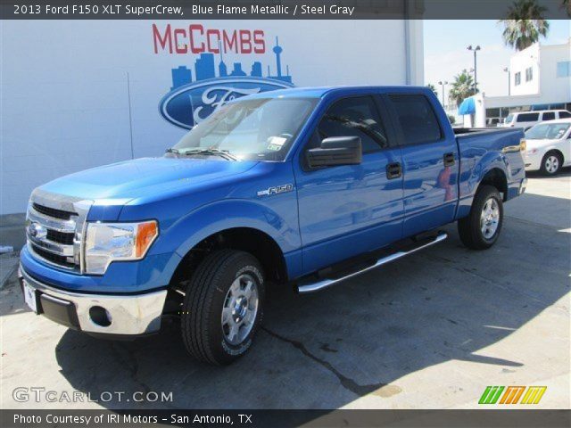 2013 Ford F150 XLT SuperCrew in Blue Flame Metallic