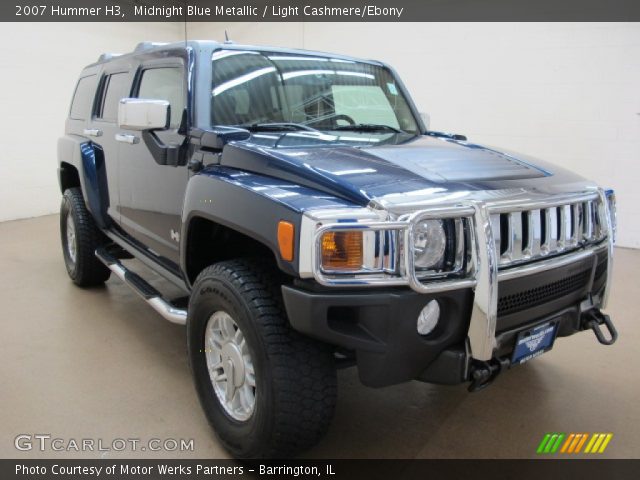 2007 Hummer H3  in Midnight Blue Metallic