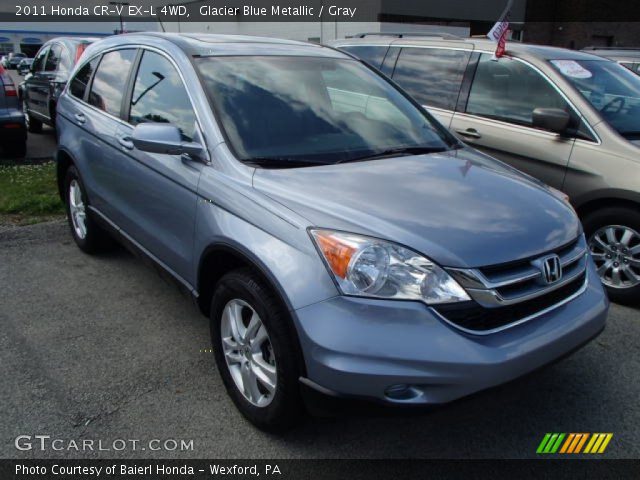 2011 Honda CR-V EX-L 4WD in Glacier Blue Metallic