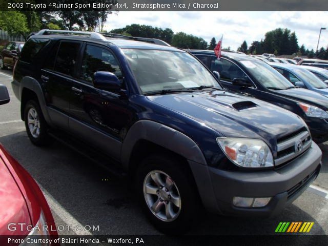 2003 Toyota 4Runner Sport Edition 4x4 in Stratosphere Mica