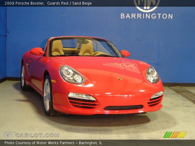 2009 Porsche Boxster  in Guards Red