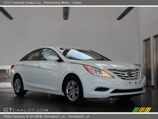 2013 Hyundai Sonata GLS in Shimmering White