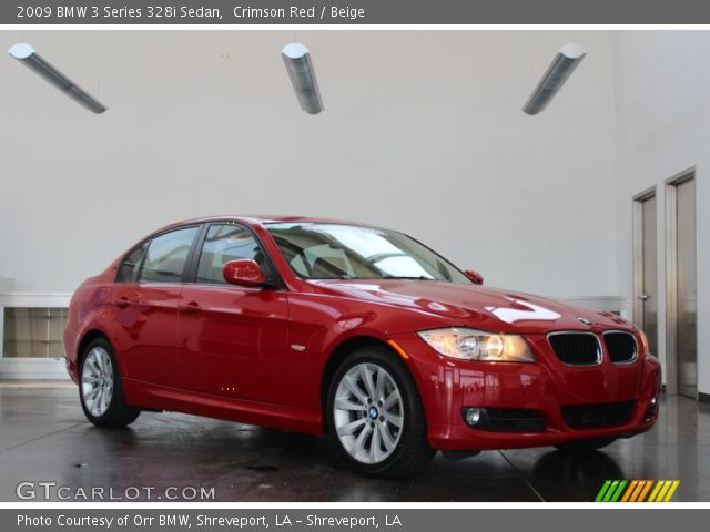 2009 BMW 3 Series 328i Sedan in Crimson Red