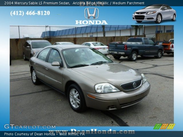 2004 Mercury Sable LS Premium Sedan in Arizona Beige Metallic