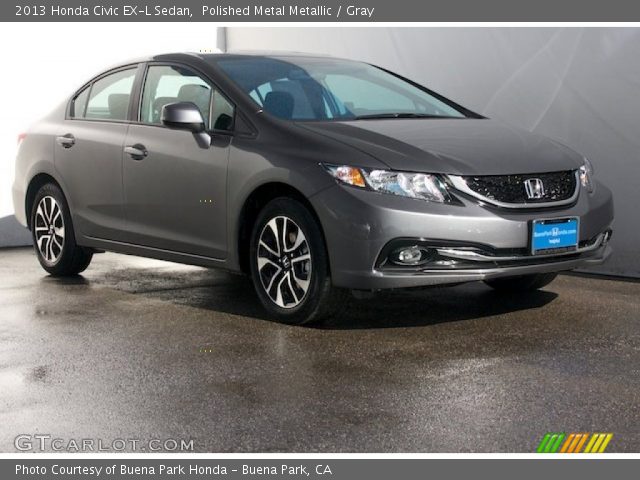 2013 Honda Civic EX-L Sedan in Polished Metal Metallic