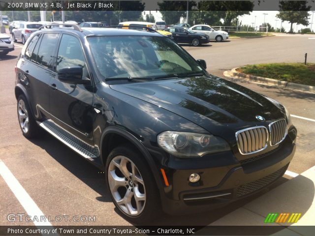 2007 BMW X5 4.8i in Jet Black