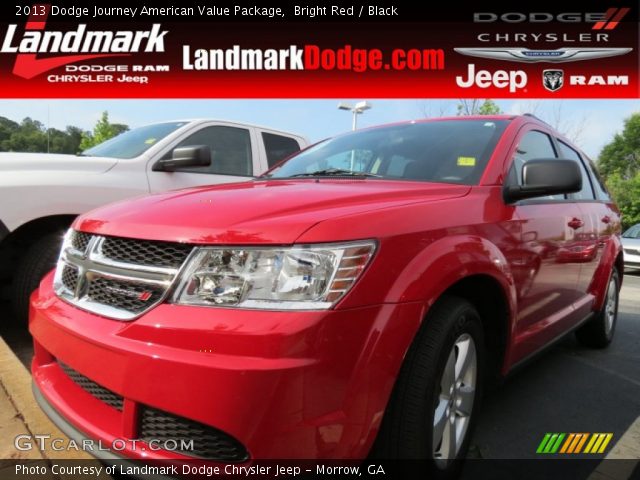 2013 Dodge Journey American Value Package in Bright Red