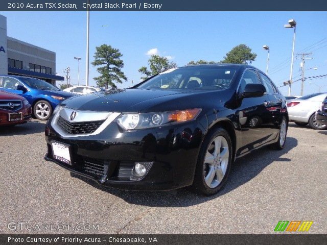 2010 Acura TSX Sedan in Crystal Black Pearl