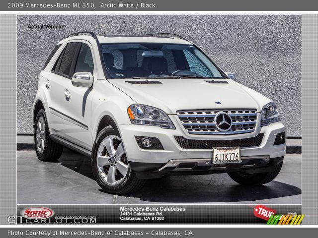2009 Mercedes-Benz ML 350 in Arctic White