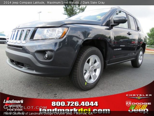 2014 Jeep Compass Latitude in Maximum Steel Metallic