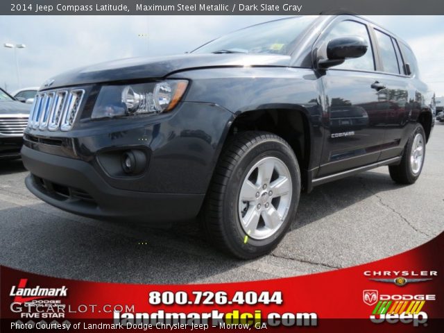 2014 Jeep Compass Latitude in Maximum Steel Metallic