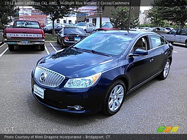 2011 Buick LaCrosse CXL AWD in Midnight Blue Metallic