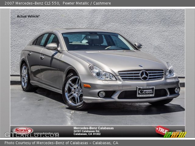 2007 Mercedes-Benz CLS 550 in Pewter Metallic