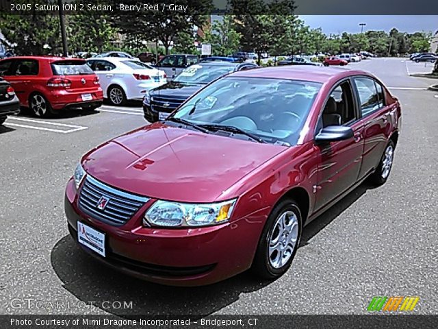 2005 Saturn ION 2 Sedan in Berry Red