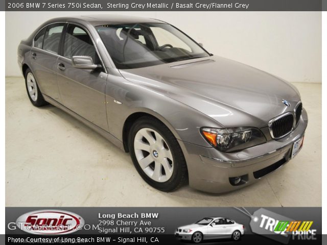 2006 BMW 7 Series 750i Sedan in Sterling Grey Metallic