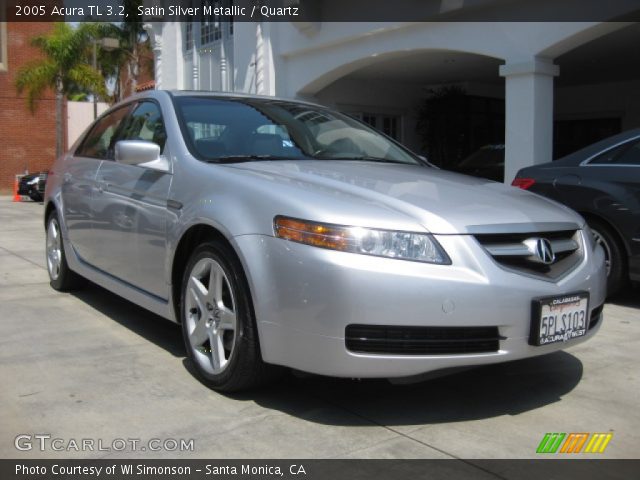 2005 Acura TL 3.2 in Satin Silver Metallic