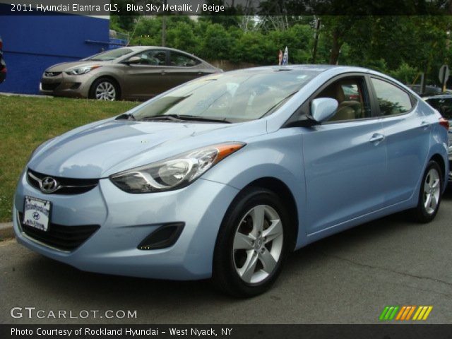2011 Hyundai Elantra GLS in Blue Sky Metallic
