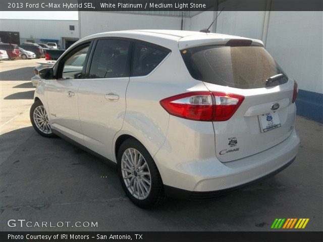 2013 Ford C-Max Hybrid SEL in White Platinum