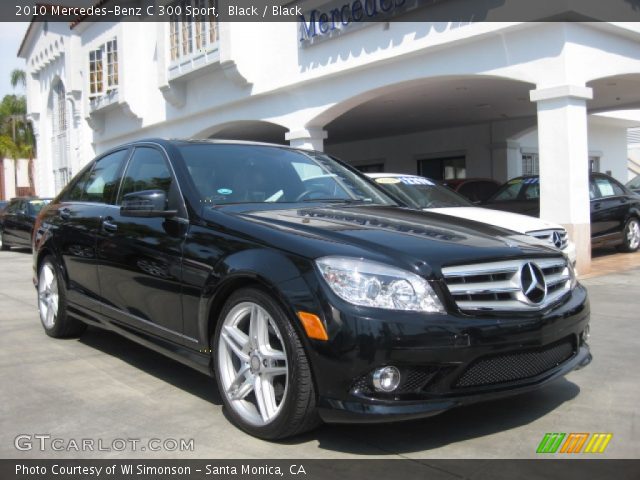 2010 Mercedes-Benz C 300 Sport in Black