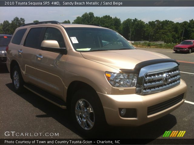 2010 Toyota Sequoia SR5 4WD in Sandy Beach Metallic