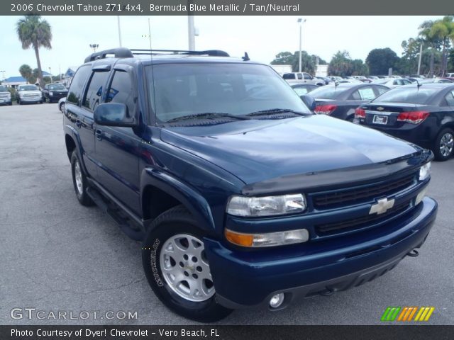 2006 Chevrolet Tahoe Z71 4x4 in Bermuda Blue Metallic
