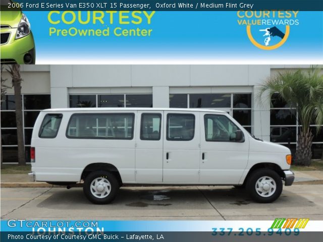 2006 Ford E Series Van E350 XLT 15 Passenger in Oxford White