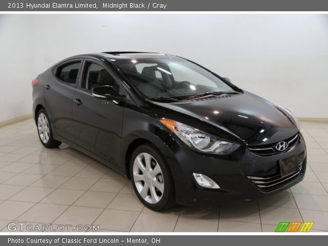 2013 Hyundai Elantra Limited in Midnight Black