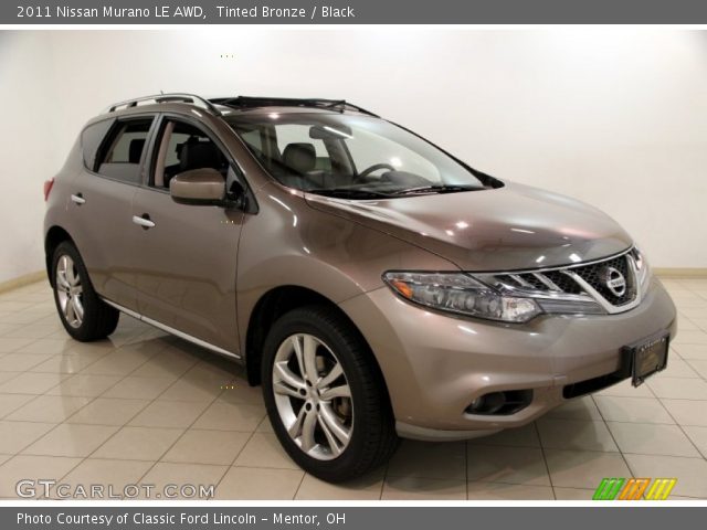 Tinted bronze nissan murano
