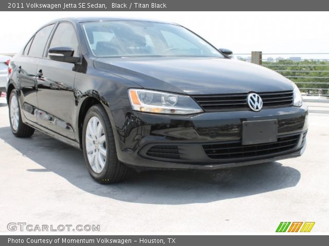 2011 Volkswagen Jetta SE Sedan in Black