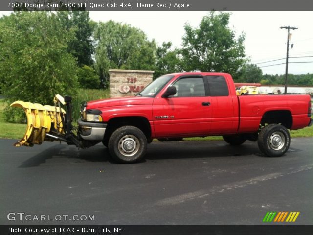 2002 Dodge Ram 2500 SLT Quad Cab 4x4 in Flame Red