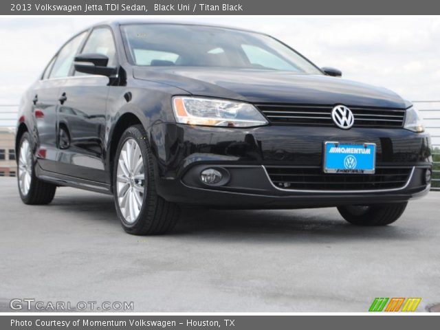2013 Volkswagen Jetta TDI Sedan in Black Uni