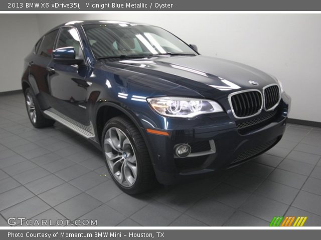 2013 BMW X6 xDrive35i in Midnight Blue Metallic