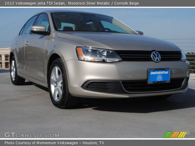 2013 Volkswagen Jetta TDI Sedan in Moonrock Silver Metallic