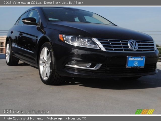 2013 Volkswagen CC Lux in Deep Black Metallic