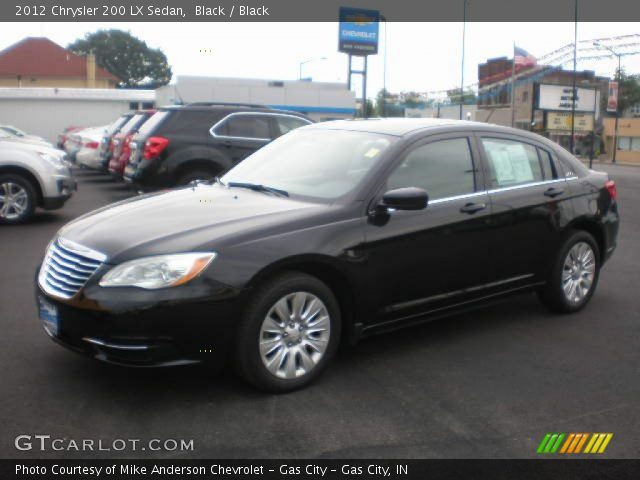 2012 Chrysler 200 LX Sedan in Black