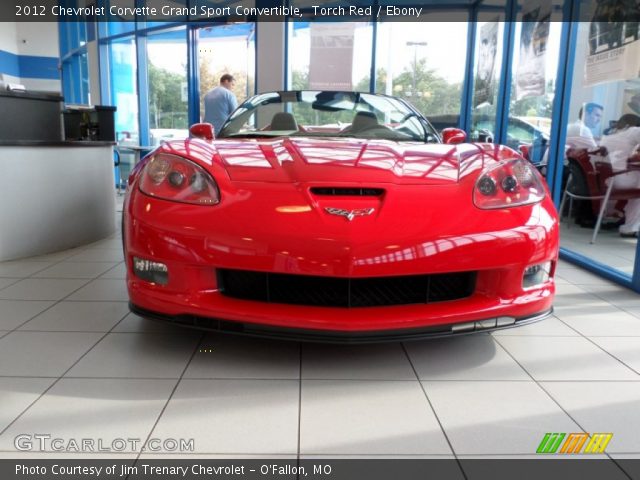 2012 Chevrolet Corvette Grand Sport Convertible in Torch Red