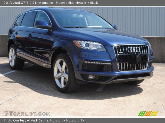 2013 Audi Q7 3.0 S Line quattro in Mugello Blue Metallic