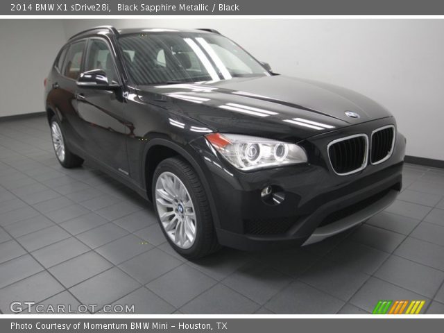 2014 BMW X1 sDrive28i in Black Sapphire Metallic