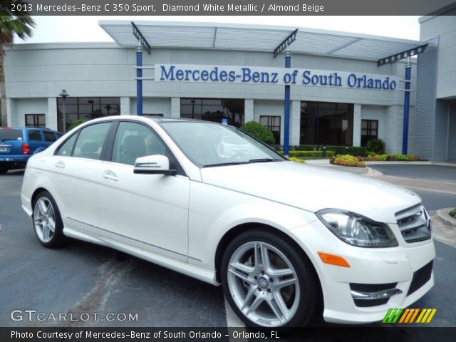2013 Mercedes-Benz C 350 Sport in Diamond White Metallic