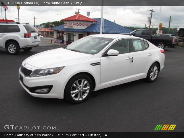 2012 Kia Optima LX in Snow White Pearl