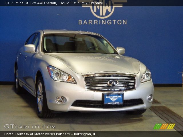 2012 Infiniti M 37x AWD Sedan in Liquid Platinum